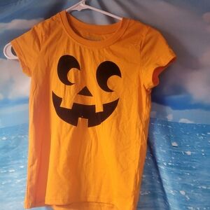 10 Threads‎ NWOT Pumpkin Tshirt Girls Size 10
